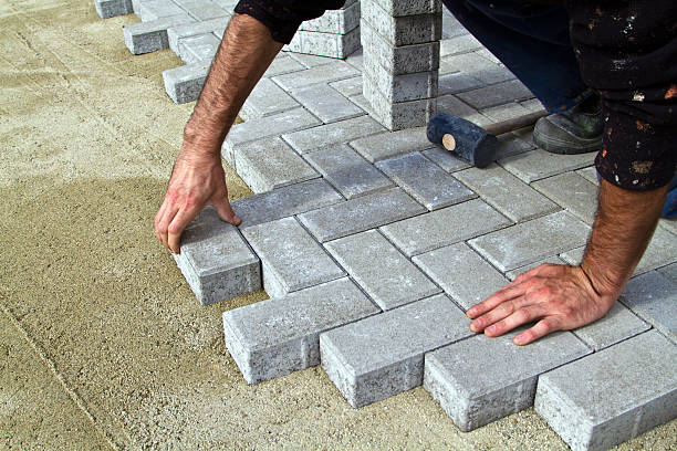 Permeable Paver Driveway in Elm Grove, WI